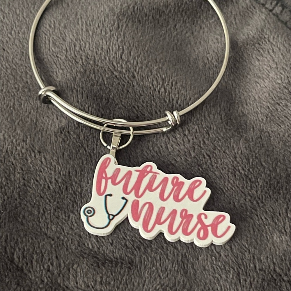 Future Nurse Charm Bracelet
